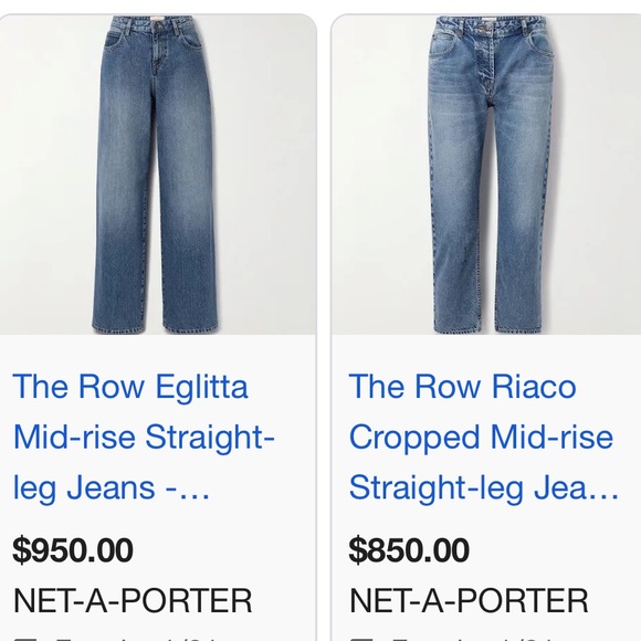 ☀️🌴The Row Black Jeans - Picture 4 of 4